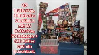 Silvester Feuerwerk Einkauf 12-13