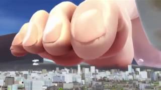 MMD giantess Isokaze's Foot play