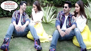 Watch Varun Dhawan & Shraddha Kapoor Cute Moments During Street Dancer Promotion