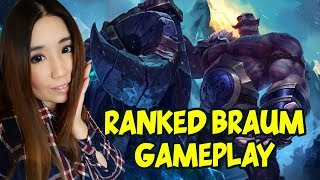 Braum Support Ranked Gameplay S7 - Braum vs Janna - League of Legends