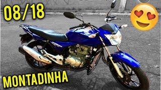 MOSTRANDO MINHA NOVA MOTO CG TITAN MONTADINHA 08/18 ( MOTOVLOG ) ‹ DS GAMEPLAYS ›