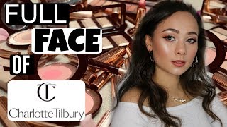 FULL FACE OF CHARLOTTE TILBURY | aka trying to look like a victorias secret angel lol