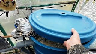 Теплица для зимовки карпов кои.
