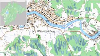 Топографическая карта Новгородской области для OziExplorer