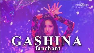 SUNMI - 'GASHINA' Lyrics + FANCHANT