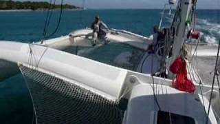 Flying trimaran "Johnny be Good"