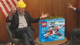 Bernie Can't Build The Rescue Helicopter For The Man In The River in Lego City