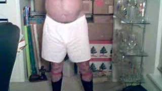Belly in boxers