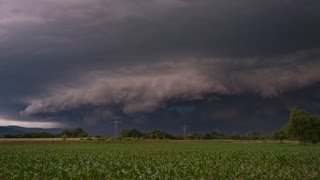 Aufzug Unwetter über Karlsruhe 20.06.2013