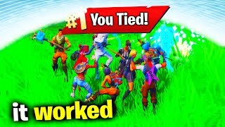 Can You Tie In Fortnite?