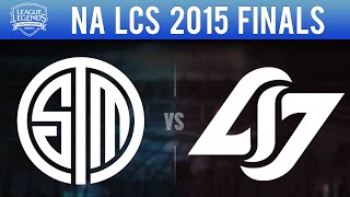 TSM vs CLG, Game 1 - NA LCS 2015 Summer Playoffs - Final - Team SoloMid vs Counter Logic Gaming