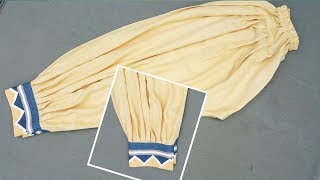 Heavy patiala salwar stitching/how to make heavy patiala shalwar/gherdaar salwar