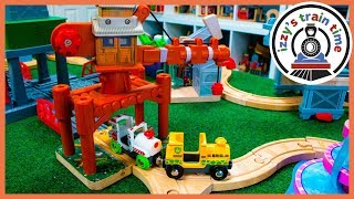 Thomas and Friends OL WHEEZY LOGGING CRANE! Fun Toy Trains for Kids