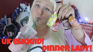 UK eLiquid - Dinner Lady! | TiaVapes Review