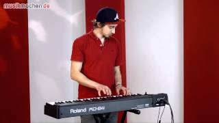 Roland RD-64 Stagepiano im Test auf musikmachen.de