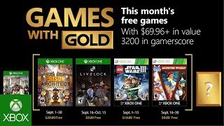Xbox - September 2018 Games with Gold