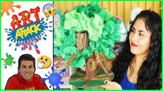 Seguí un TUTORIAL DE ART ATTACK - Escondite Secreto  / Manualidades con Mariel Picazo