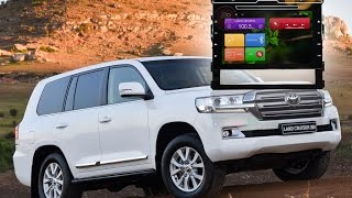 Toyota Landcruiser 200 2016+ как установить автомагнитолу. Redpower 21201B