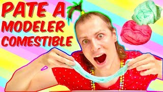 JE FAIS DE LA PATE A MODELER PLAY DOH COMESTIBLE ! EXPERIENCES DE NADEGE CANDLE
