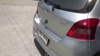 ขายรถเก๋งมือสอง รถราคาถูก ยี่ห้อ TOYOTA (โตโยต้า ยาริส) รุ่น Yaris สีบรอนซ์เงิน ปี 2007 #UC27