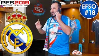REAL MADRİD İLE GİZLİ GÖRÜŞMELER ! | PES 2019 EFSANE OL #18