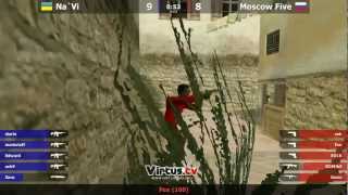 Moscow Five vs Na`Vi @ de_tuscan - TECHLABS CUP RU 2012