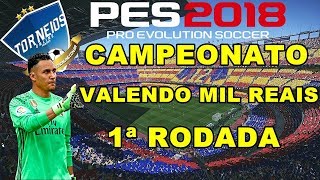 COPA TORNEIOS ONLINE 1ª RODADA - CAMPEONATO VALENDO R$1.300 REAIS EM PREMIAÇÃO