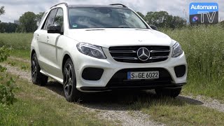 2016 Mercedes GLE 350 d (258hp) - DRIVE & SOUND (60fps)