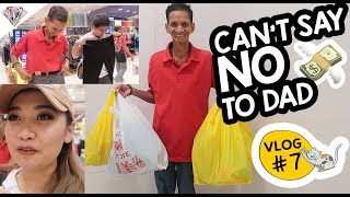 TARA SHOPPING! CAN'T SAY NO TO DAD | MORE OF A "SHOP FOR ME CHALLENGE"
