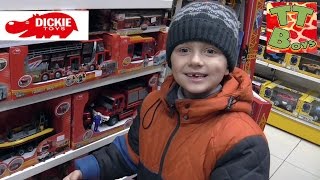 ✔Dickie Toys. Покупка Трактора с Прицепом в магазине игрушек от Игорька / Tractor with trailer ✔