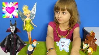 У Маши Выпал Зуб 2 Серия Малефисента украла Зуб Сказка для Детей Видео для Детей Обнимашки с Машей