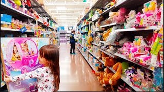 L'ENORME reparto GIOCATTOLI di Walmart in AMERICA! O_O