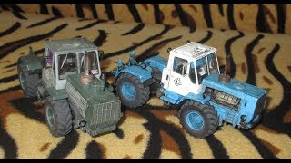 Т 150к 1:43 (Тракторы история люди машины №11) ч.2