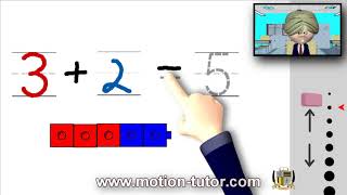 Kindergarten Math - Addition of missing number using cube trains