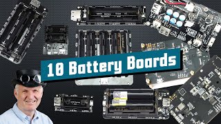 10 Battery Power Boards for Raspberries and ESPs. Start of “SuperPower” project
