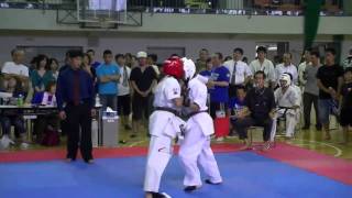 極真空手　千葉田中道場　小川　凌　佐藤エリカ