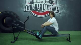Кроссфит для единоборств: тренировка на гребном тренажере Concept 2