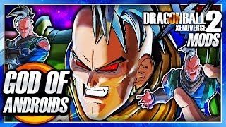 Dragon Ball Xenoverse 2 PC: Android 100 God of Androids DLC (Dragon Ball AF) Mod Gameplay