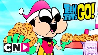 Teen Titans Go | Himmlische Schlittenschlacht | Cartoon Network