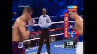 Геннадий Головкин Давид Лемье последний бой 18 10 2015г