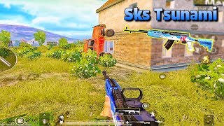 Review New SKS Skin Tsunami - SKS Sóng Thần | PUBG Mobile