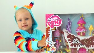 Май литл пони Домик Пинки Пай и Чиз Сендвича My little pony House Pinkie pie and Cheese Sandwich