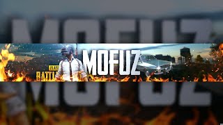How To Make A Cool PUBG Themed YouTube Banner On Android (Ps Touch)