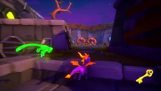 Metalhead Spyro reignited trilogy ALL GEMS two hidden locations