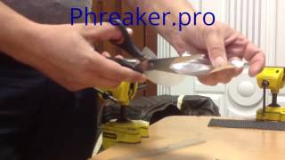 отмычка взлом цилиндра кале самоипрессия вскрытие двухрядного замка Kale lock pick kale picking tool