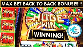 ✦MAX BET!✦ BACK TO BACK BONUSES! Heat 'Em Up Slot Machine *NEW SLOT!