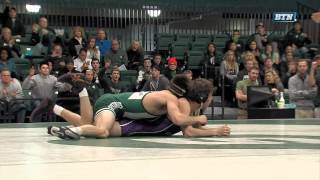 Northwestern at Michigan State - Wrestling Highlights