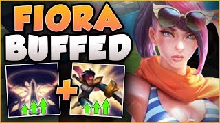 HAS RIOT OFFICIALLY GONE TOO FAR? NEW FIORA IS 100% OVERBUFFED! FIORA TOP GAMEPLAY League of Legends
