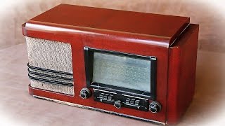 Радиоприёмник Ленинград 46 - СССР 1946 г.