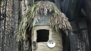 Как сделать скворечник из бутылки